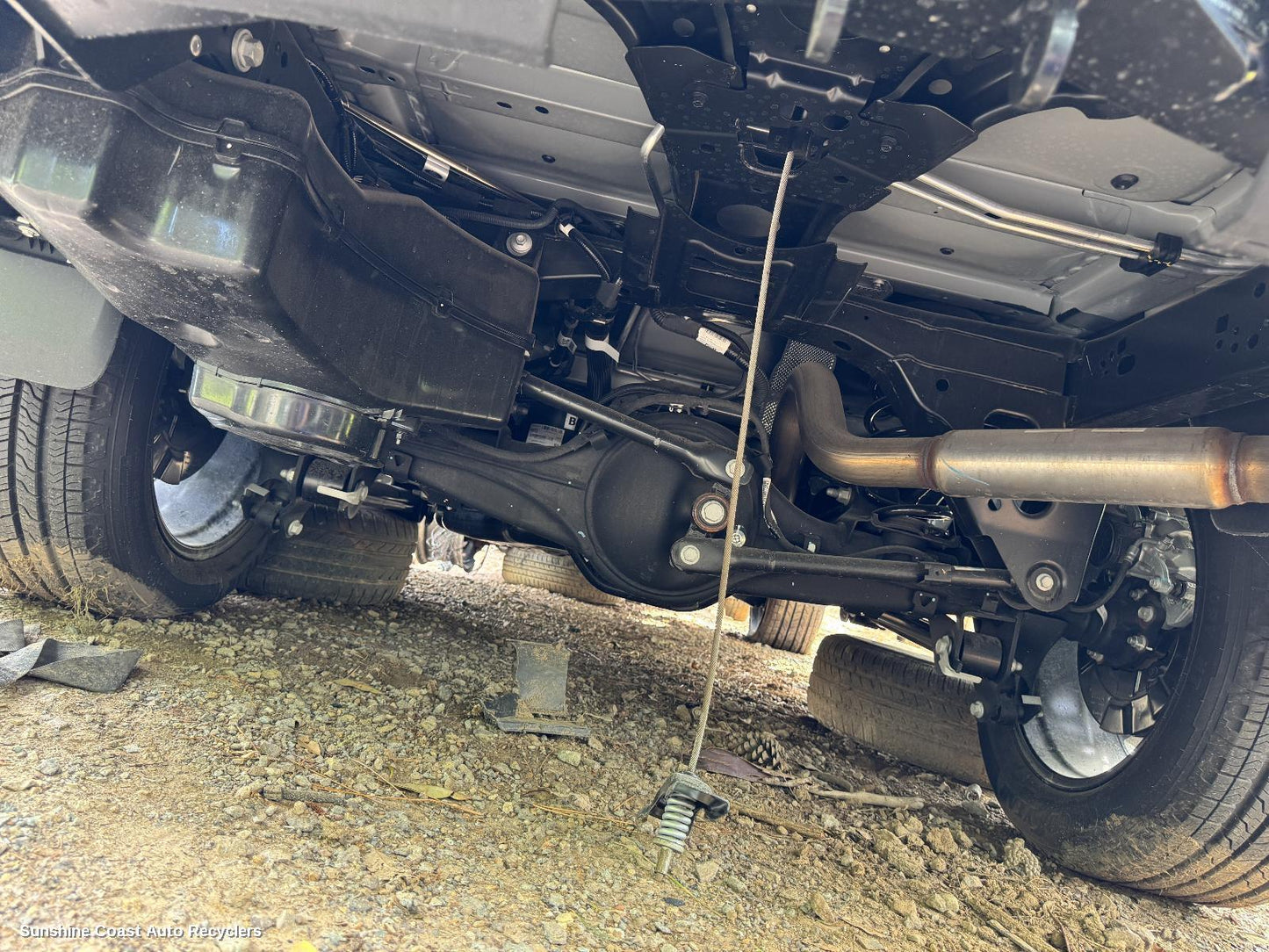 2024 Ford Everest Spare Wheel Winch