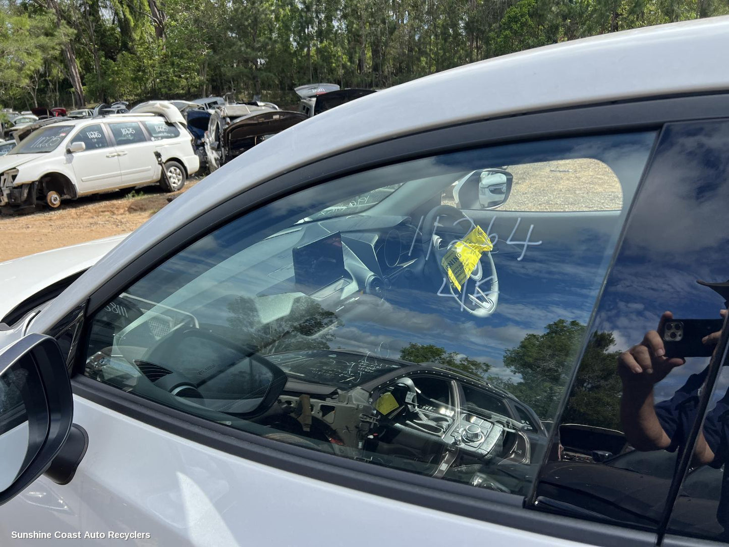 2023 Mazda Cx3 Left Front Door Window