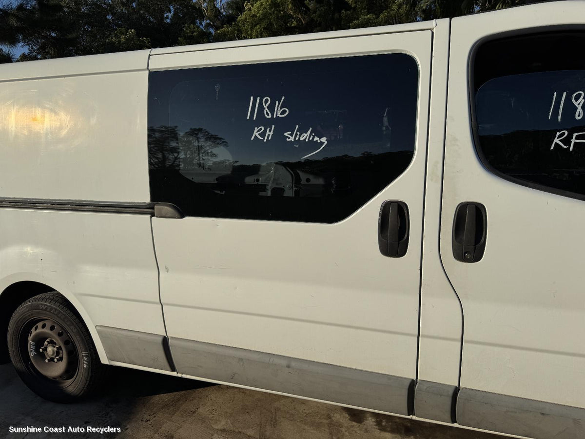 2004-2014 Renault Trafic Right Rear Door Sliding
