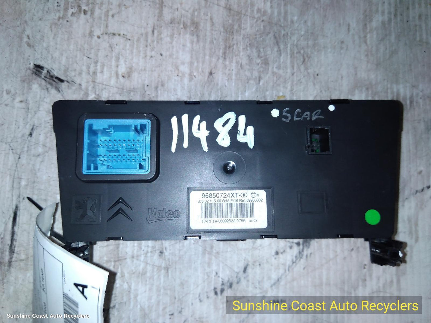2008 Peugeot 308 Heater Ac Controls