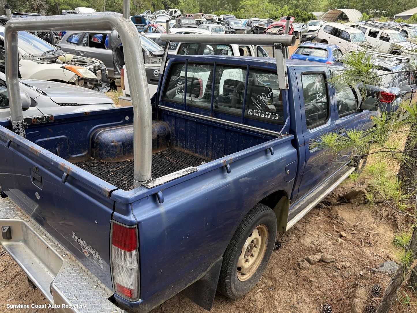 2001 Nissan Navara Ute Back
