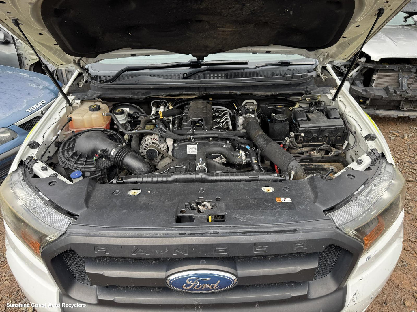 2018 Ford Ranger Bonnet Lock Support