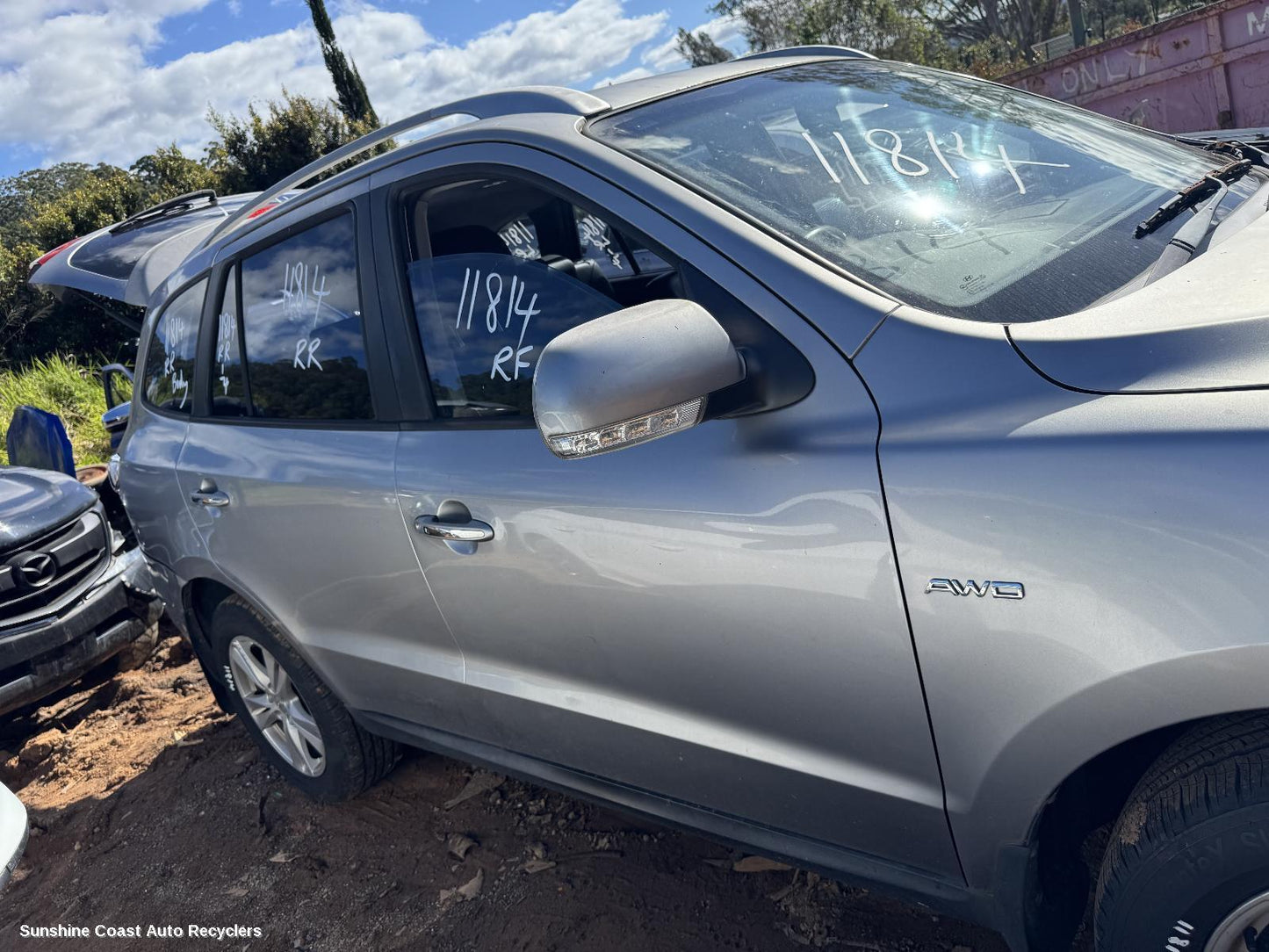 2009 Hyundai Santa Fe Right Front Door