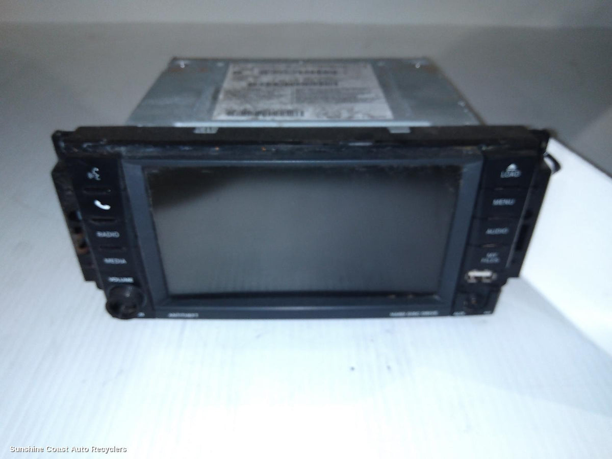2011-2016 Jeep Compass Radio Cd Dvd Sat Tv