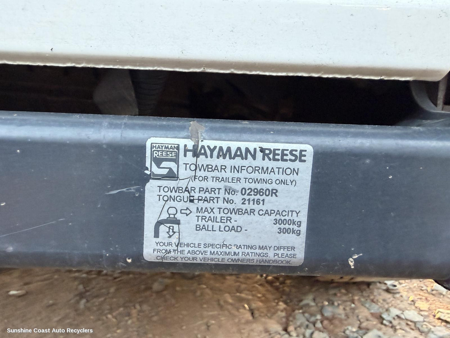 2010-2022 Volkswagen Amarok Towbar