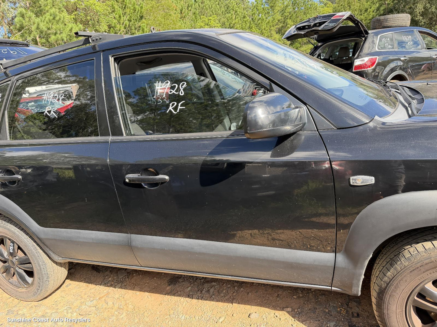 2004-2010 Hyundai Tucson Right Door Mirror