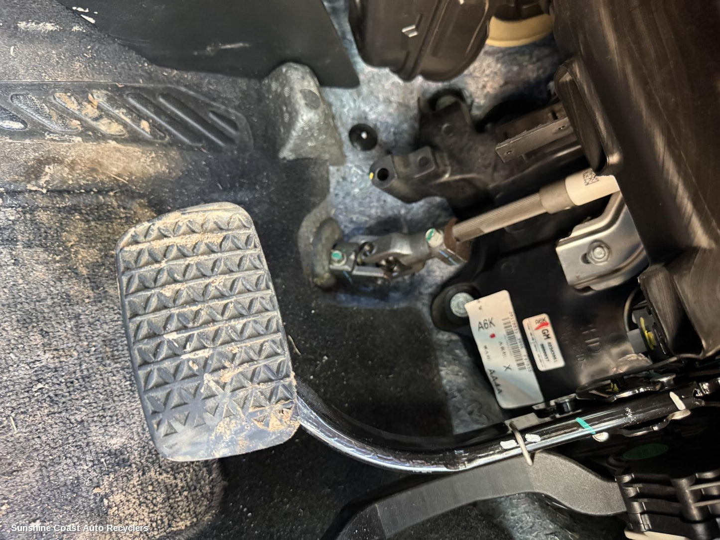 2017 Holden Trax Pedal Assembly