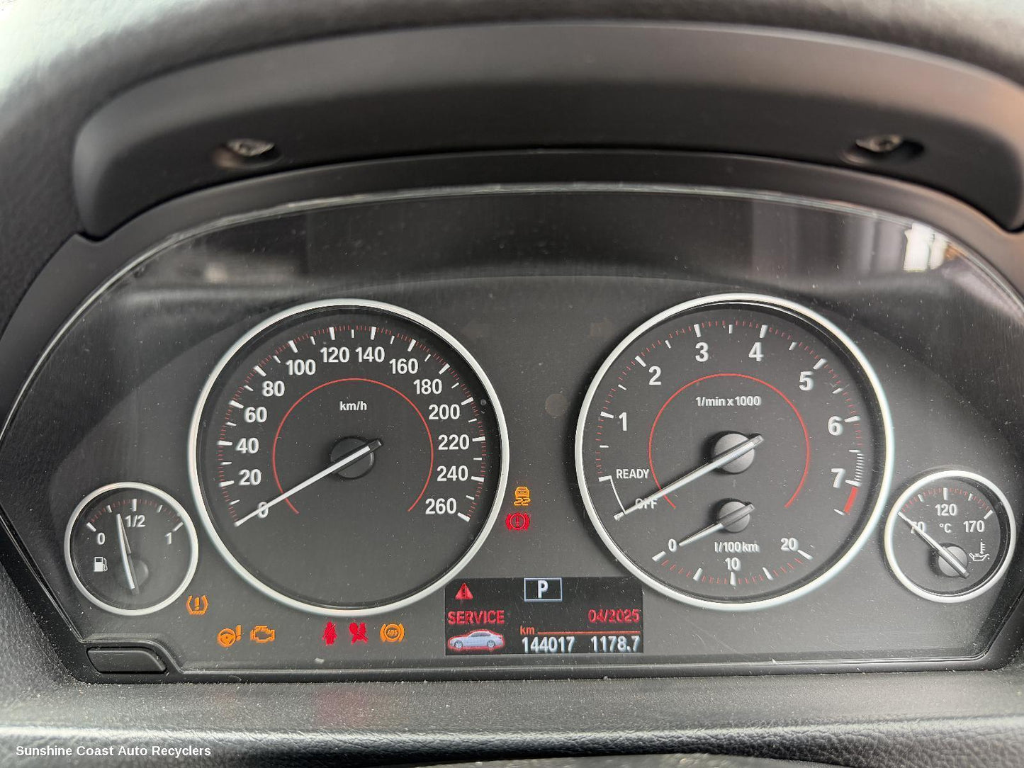 2012 Bmw 3 Series Instrument Cluster