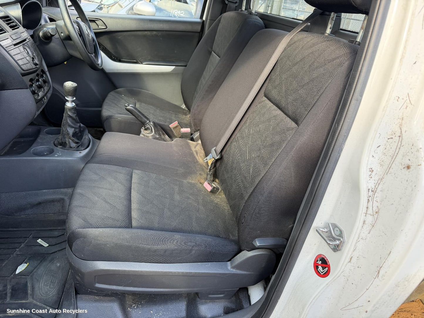 2011-2020 Mazda Bt50 Front Seat