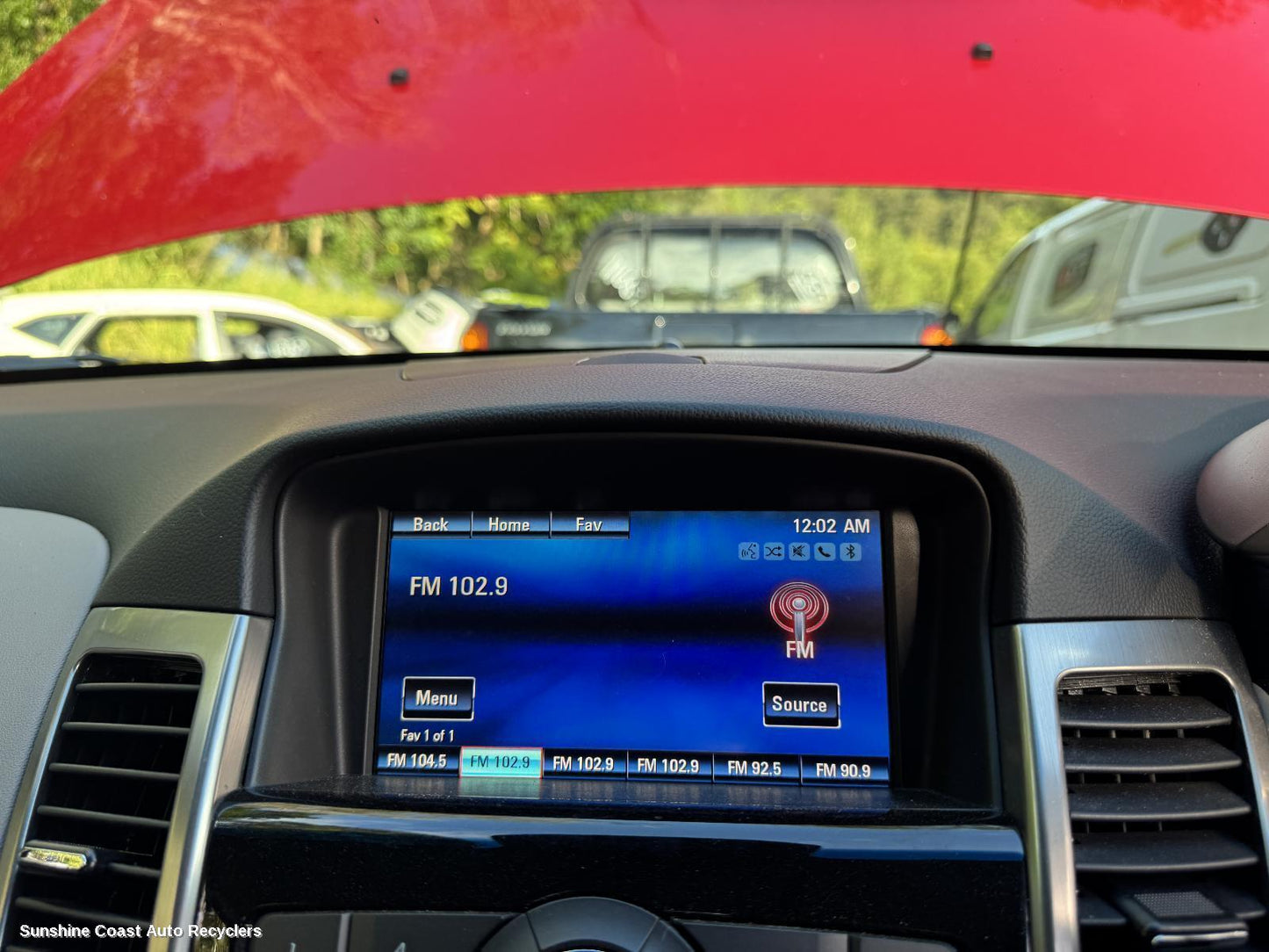 2016 Holden Cruze Radio Cd Dvd Sat Tv