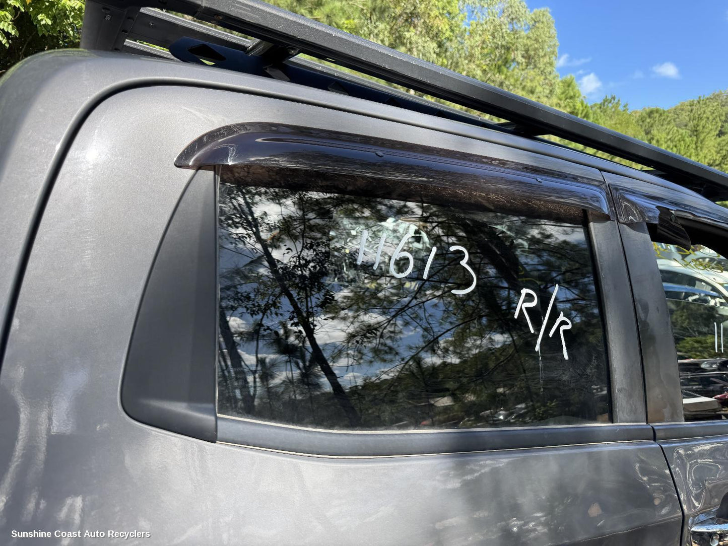 2020-2026 Mazda Bt50 Right Rear Door Window