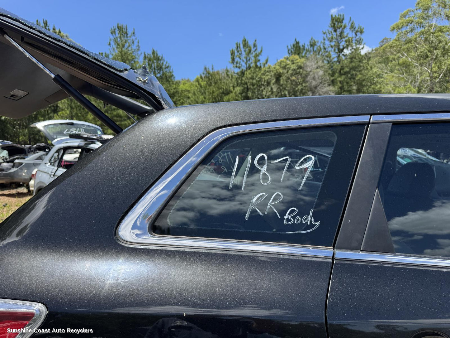 2011 Mazda Cx9 Right Rear Side Glass