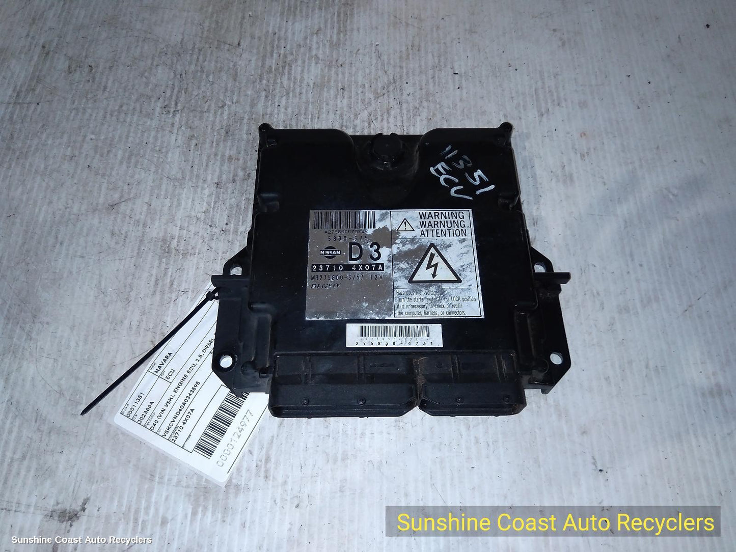 2008 Nissan Navara Ecu