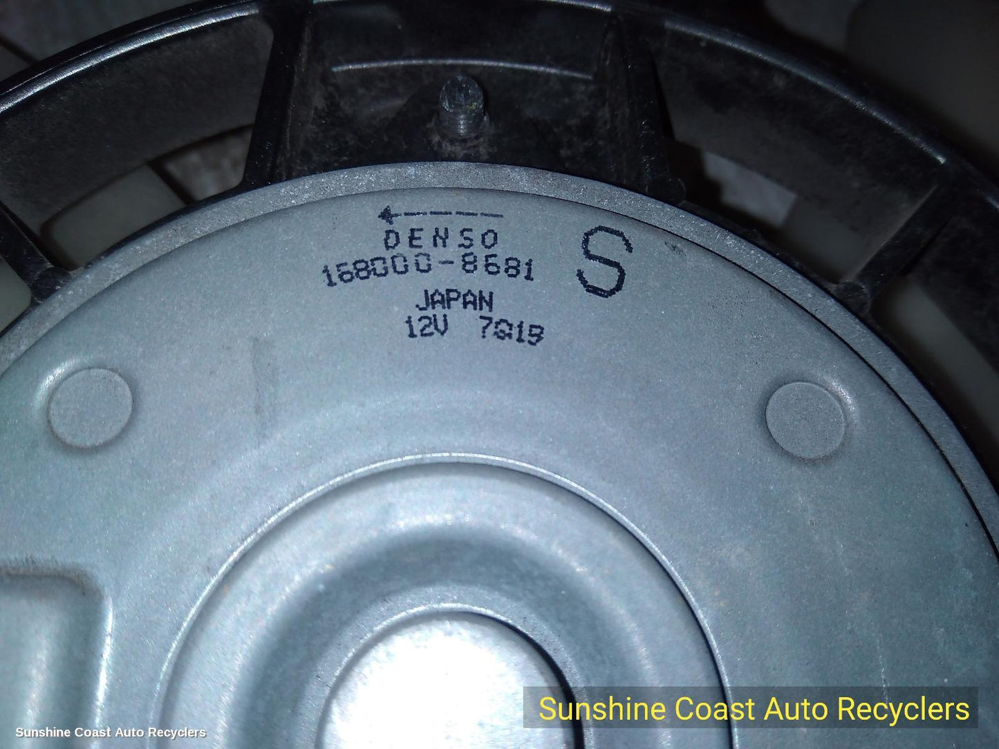 2013 Honda Accord Fan