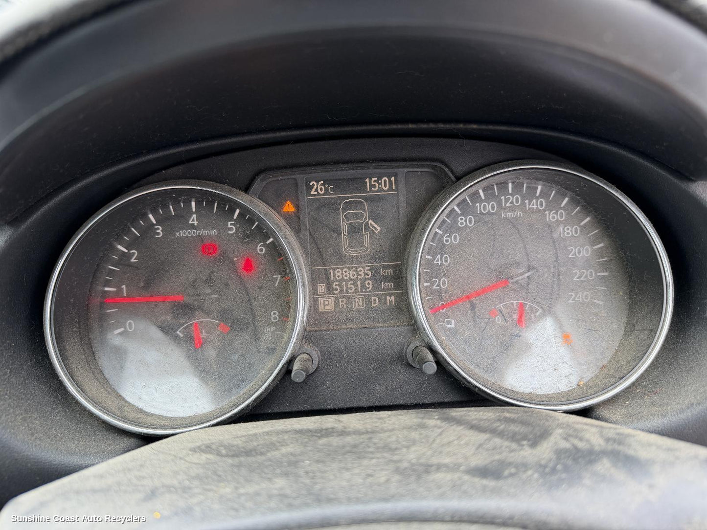 2010-2014 Nissan Dualis Instrument Cluster