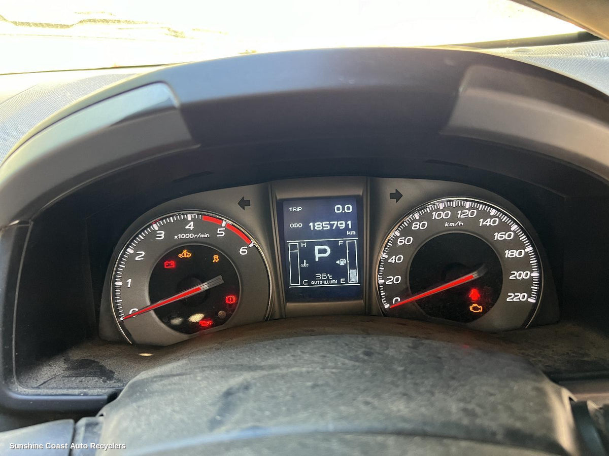 2013-2017 Isuzu Mu-x Instrument Cluster