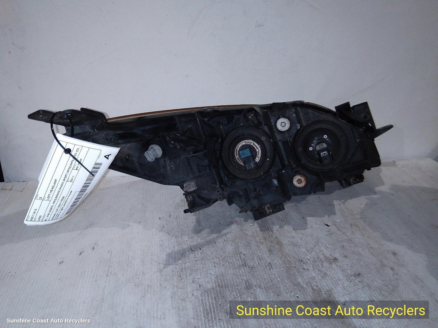 2009-2013 Mazda 3 Left Headlamp