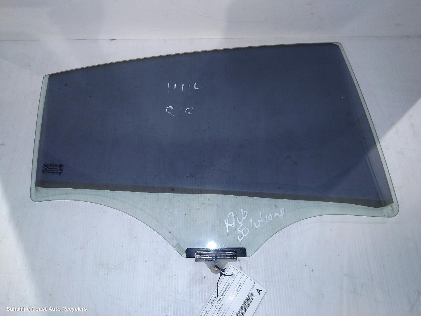 2013 Kia Cerato Right Rear Door Window