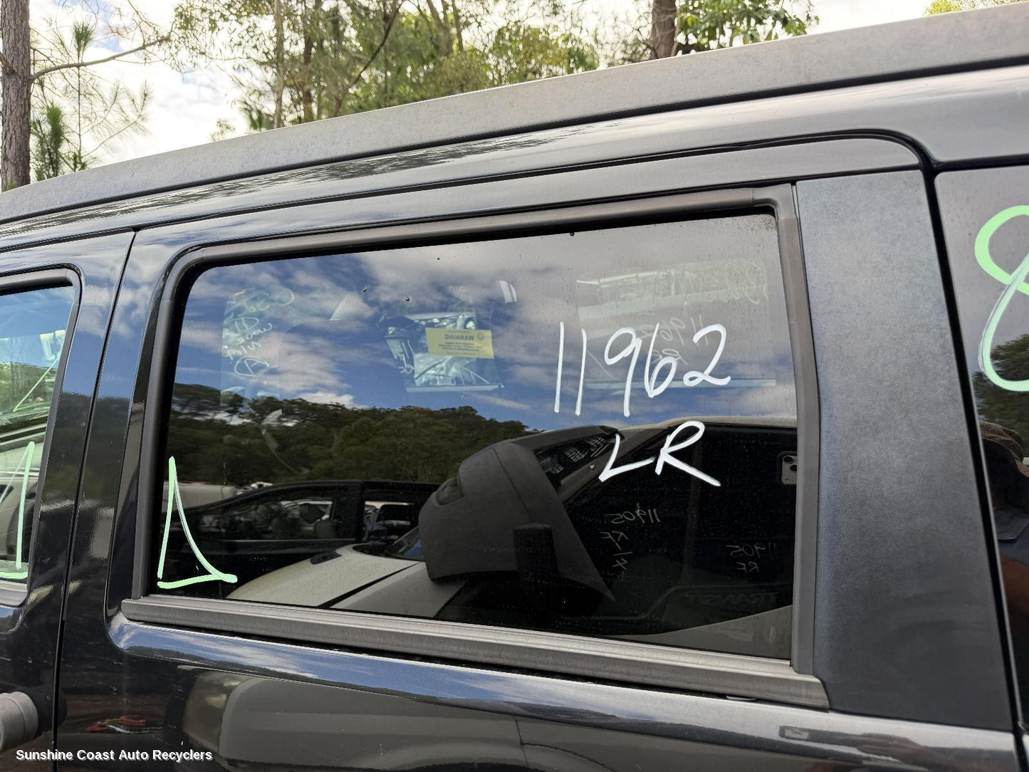 2007-2011 Dodge Nitro Left Rear Door Window