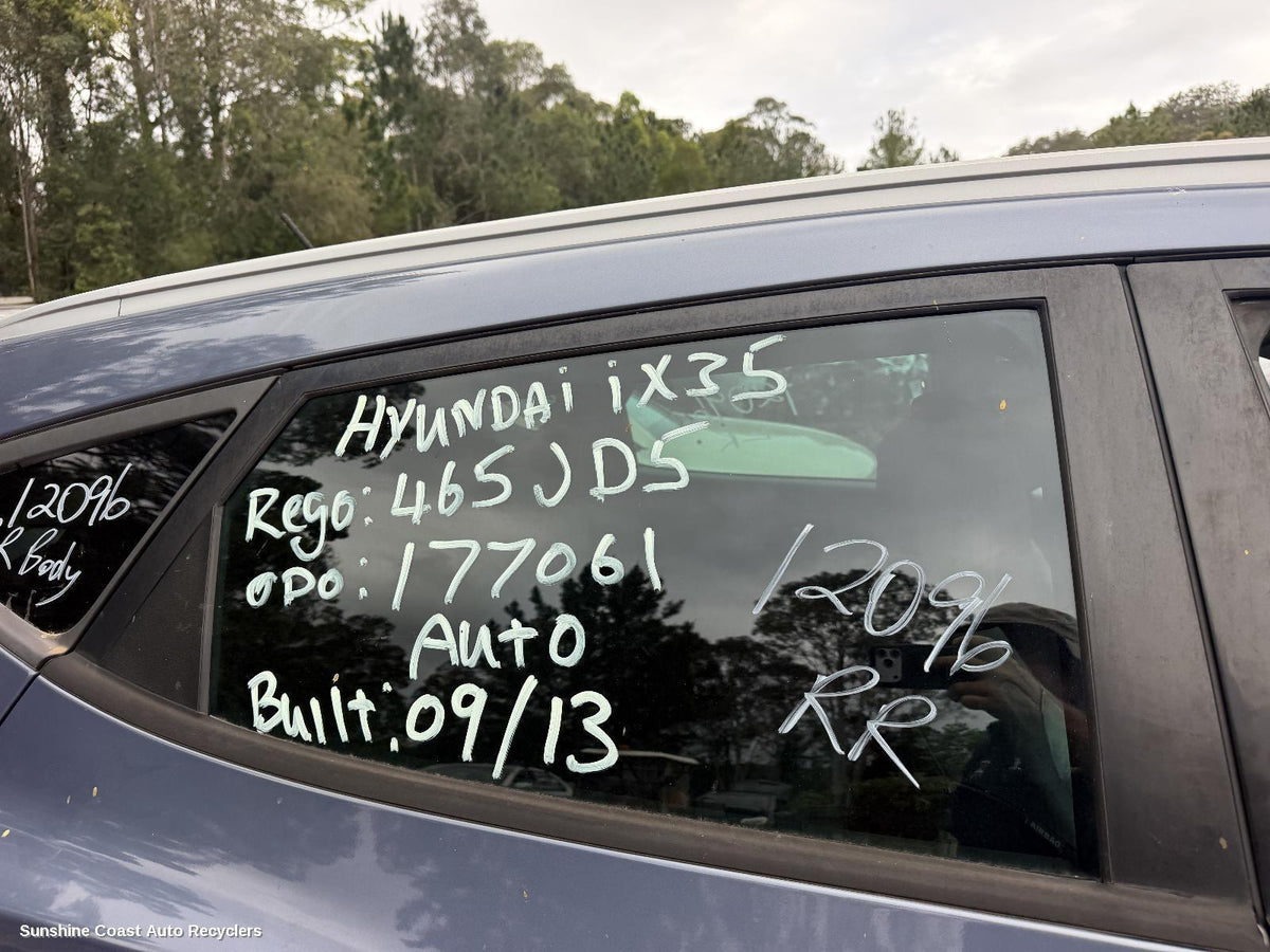 2009-2016 Hyundai Ix35 Right Rear Door Window