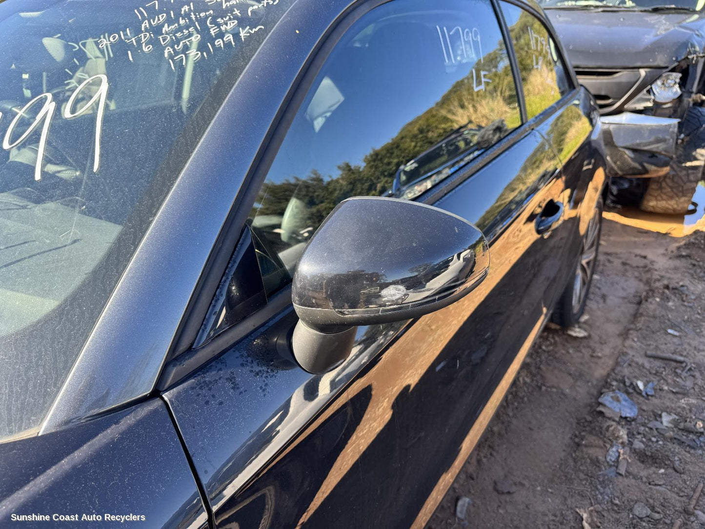2011 Audi A1 Left Door Mirror