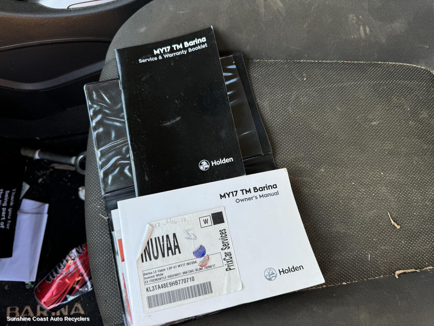 2017 Holden Barina Owners Handbook