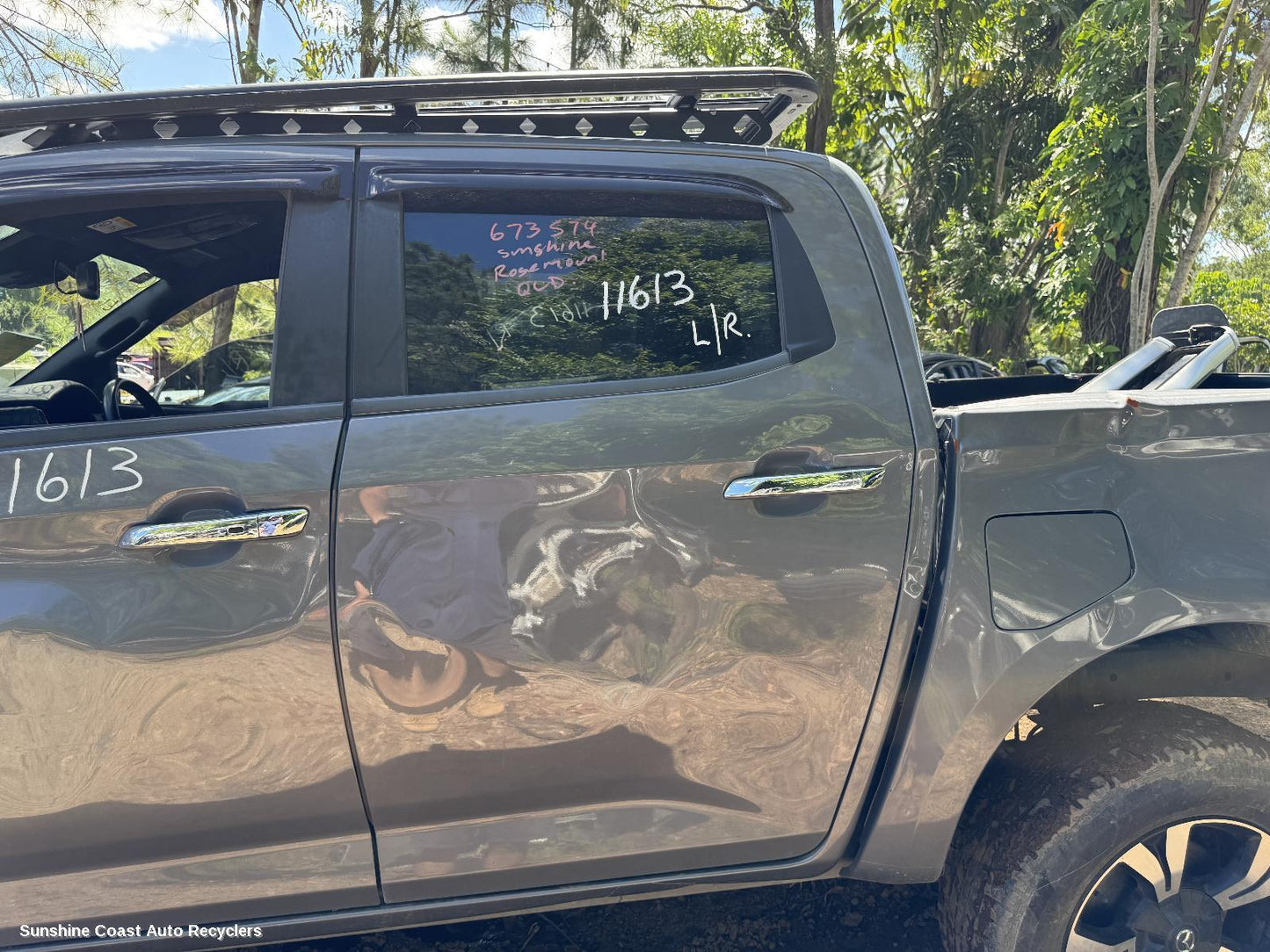2020-2026 Mazda Bt50 Left Rear Door Sliding