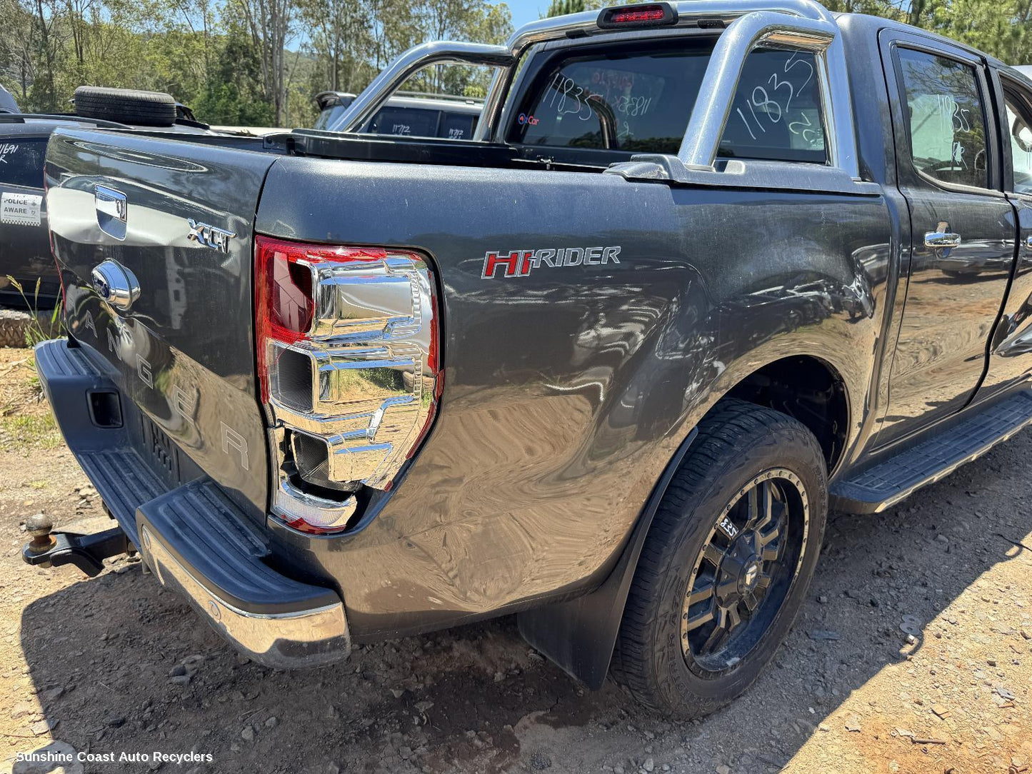 2011-2022 Ford Ranger Ute Back