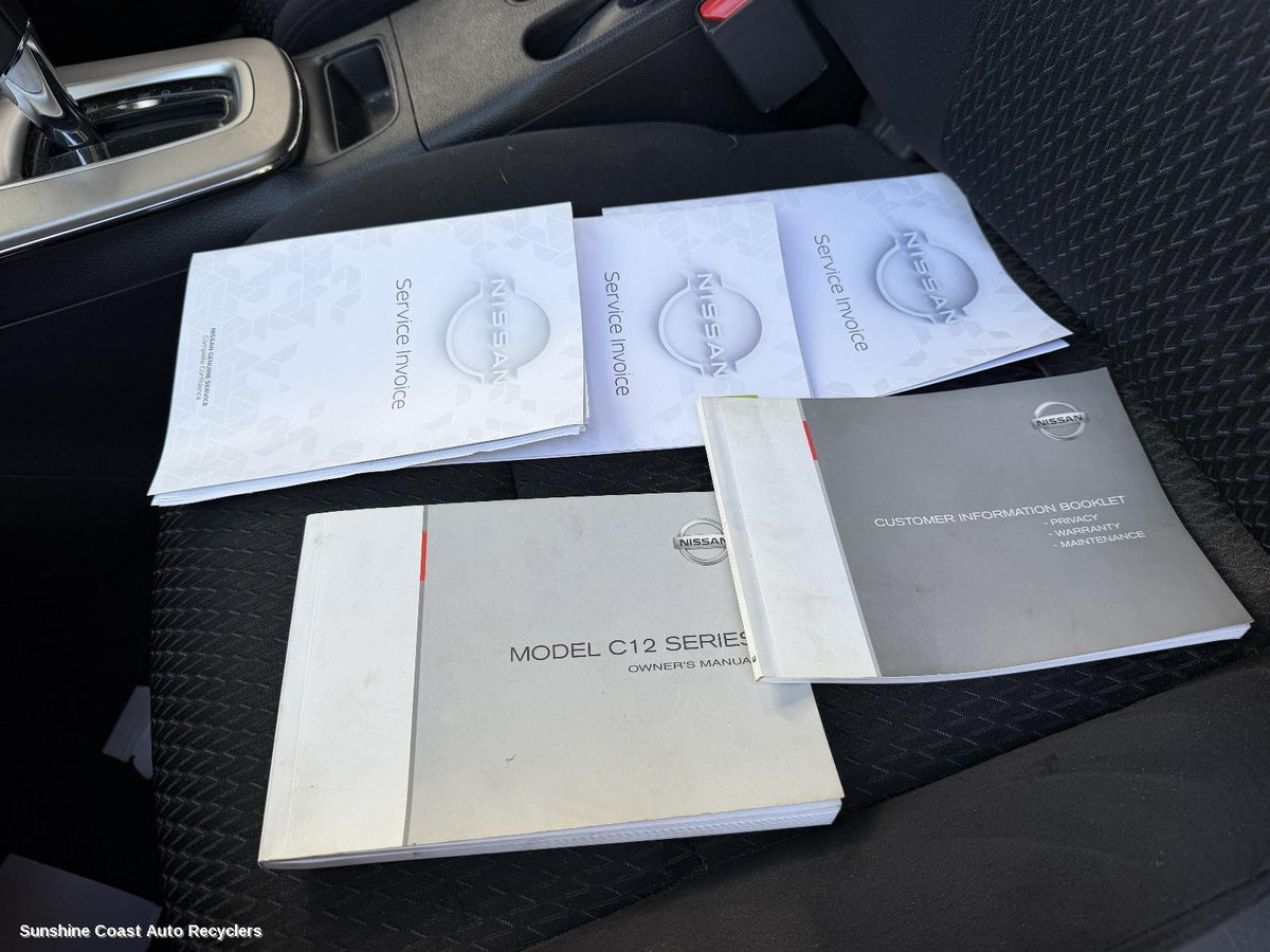 2013-2016 Nissan Pulsar Owners Handbook
