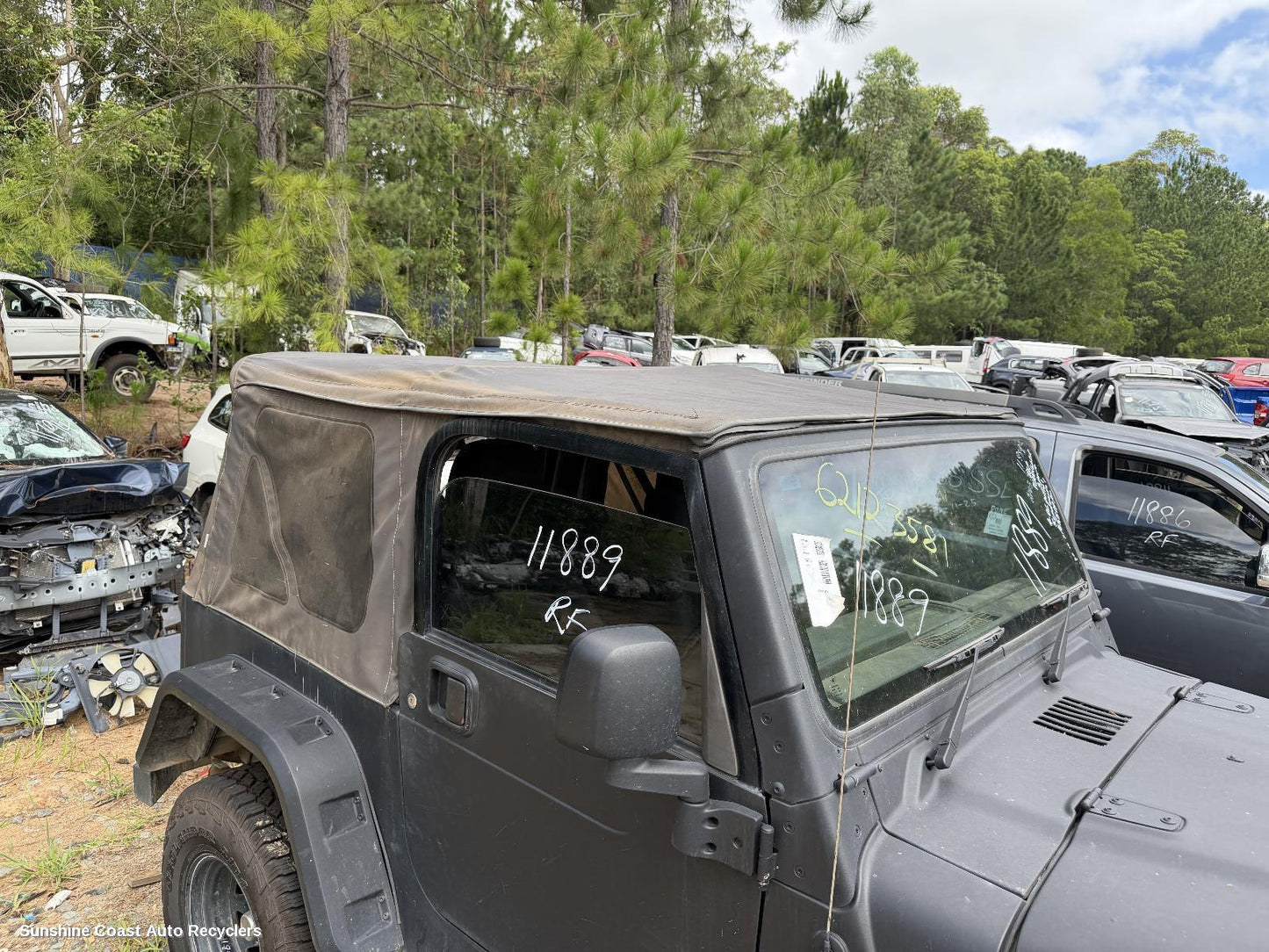 2003 Jeep Wrangler Roof