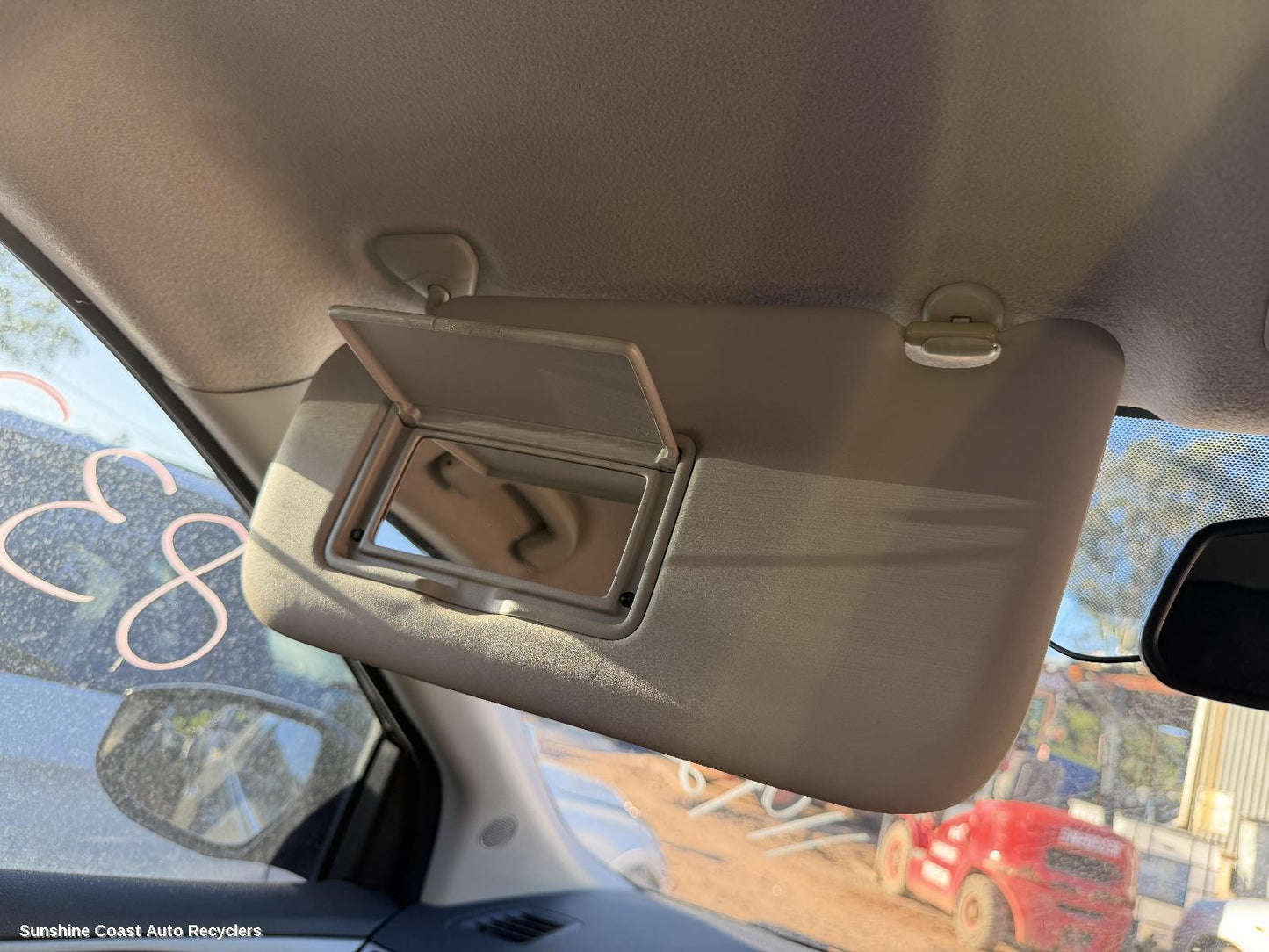 2012-2017 Nissan Pulsar Sunvisor