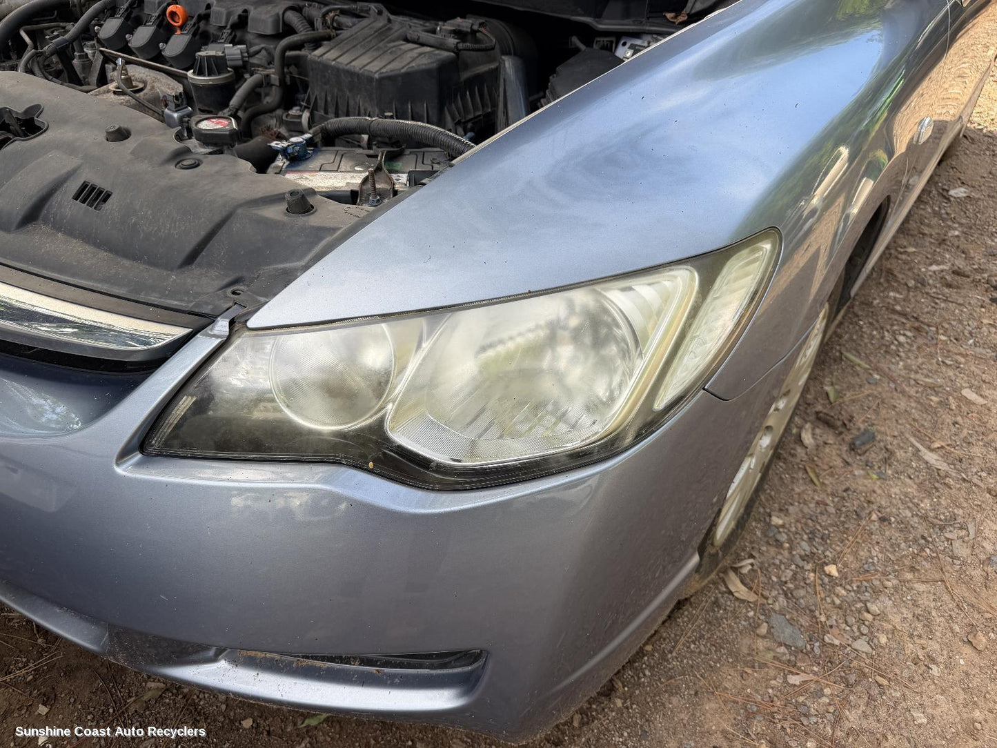 2006-2008 Honda Civic Left Headlamp