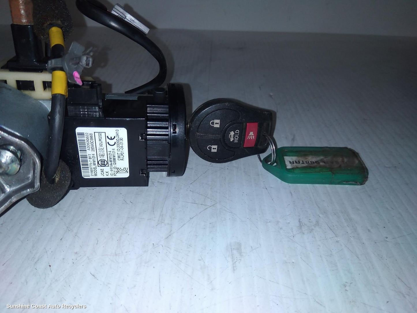 2013 Nissan Pulsar Ignition W  Key