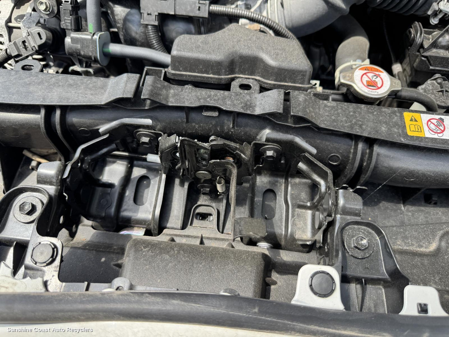 2024 Toyota Yaris Bonnet Lock Support