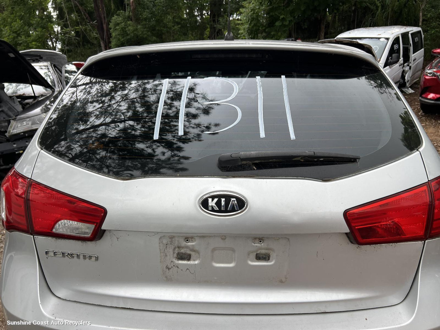 2011 Kia Cerato Bootlid Tailgate