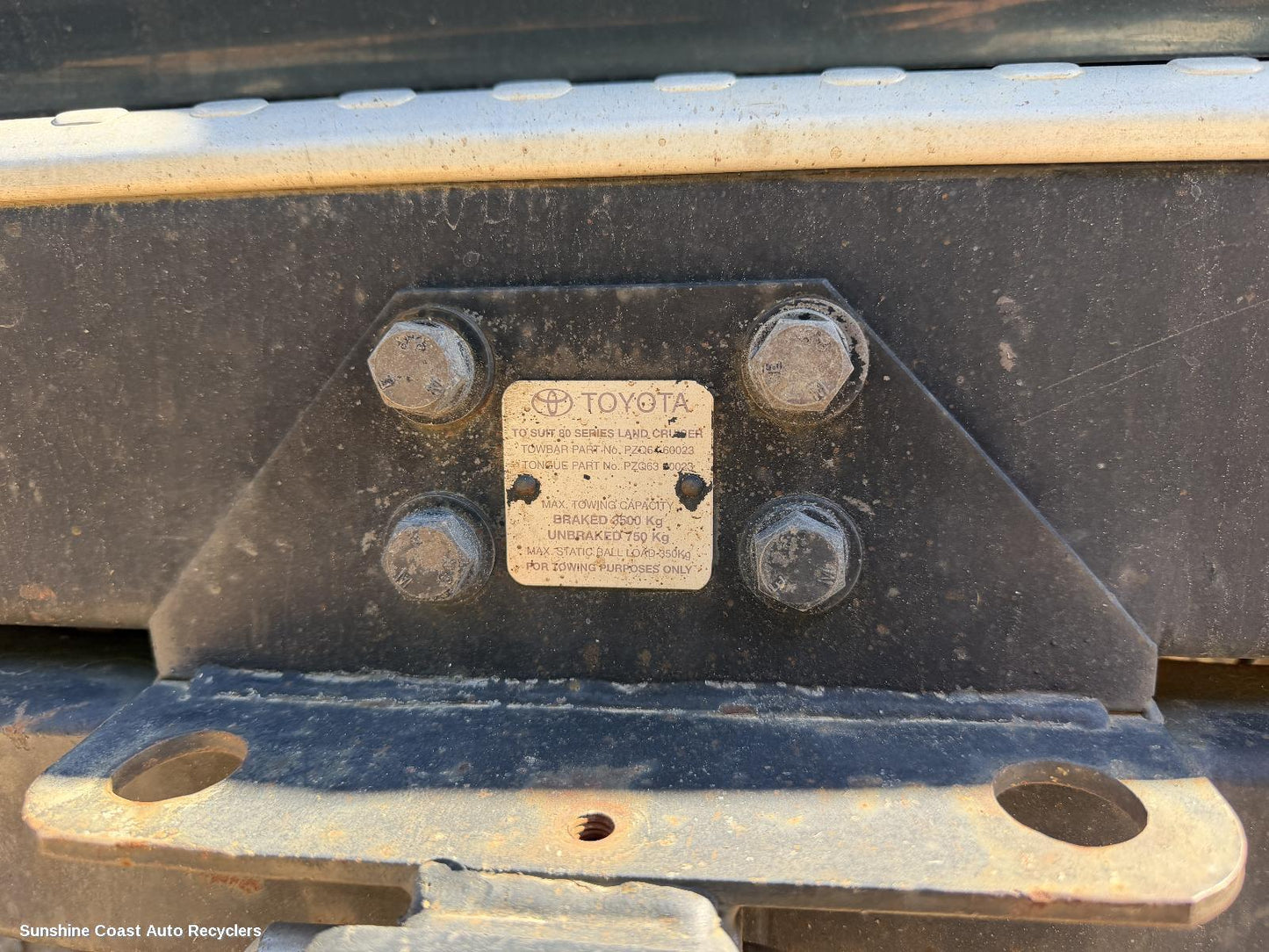 1990-1998 Toyota Landcruiser Towbar