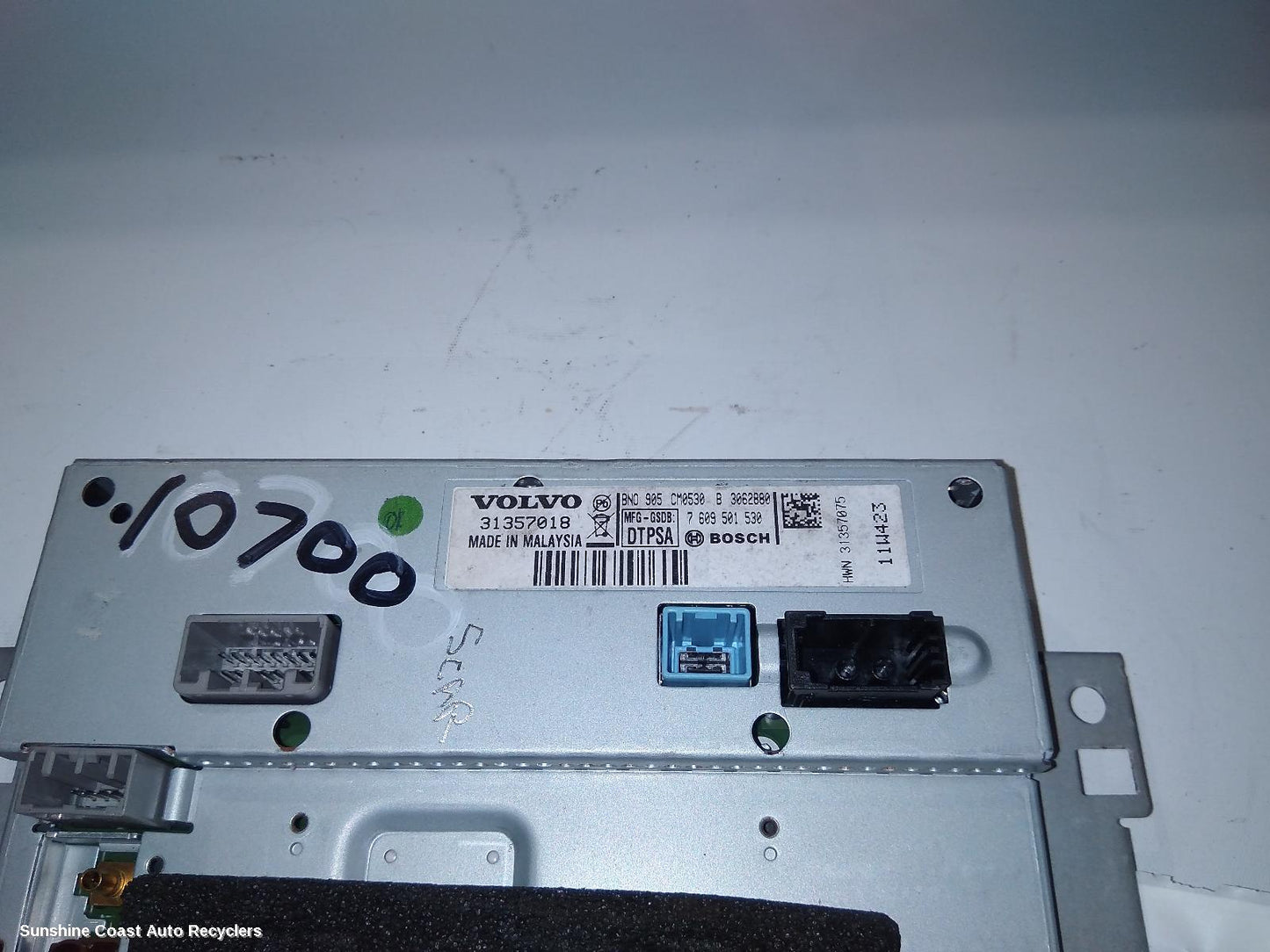 2014 Volvo S60/v60 Radio Cd Dvd Sat Tv