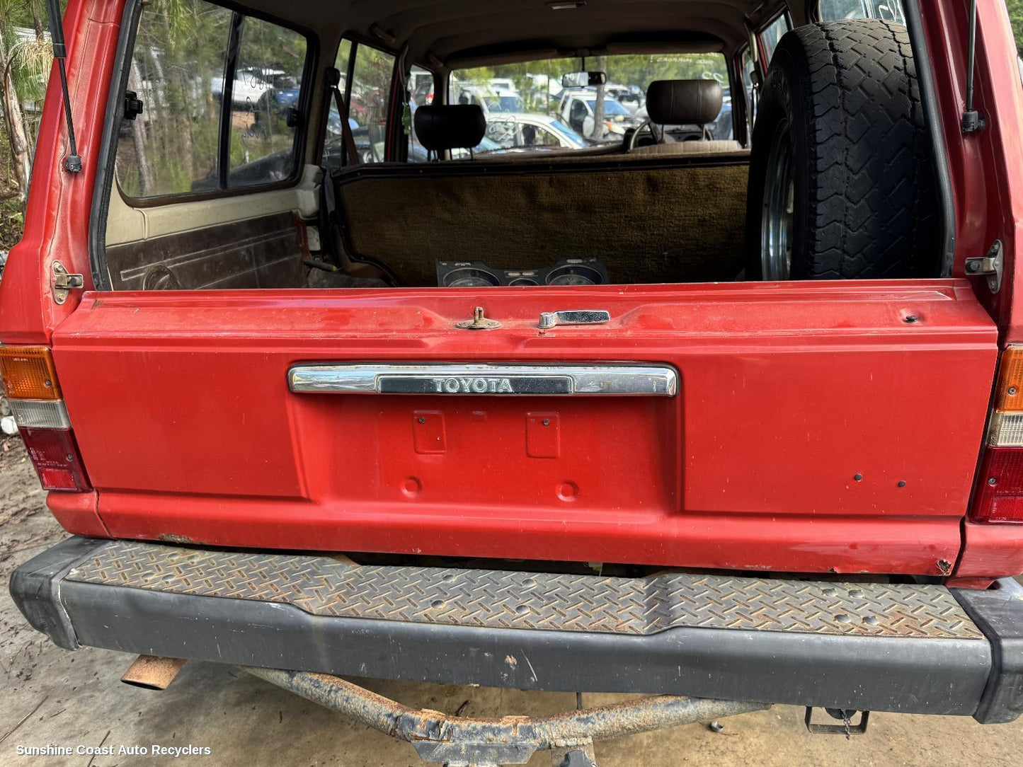 1984 Toyota Landcruiser Bootlid Tailgate