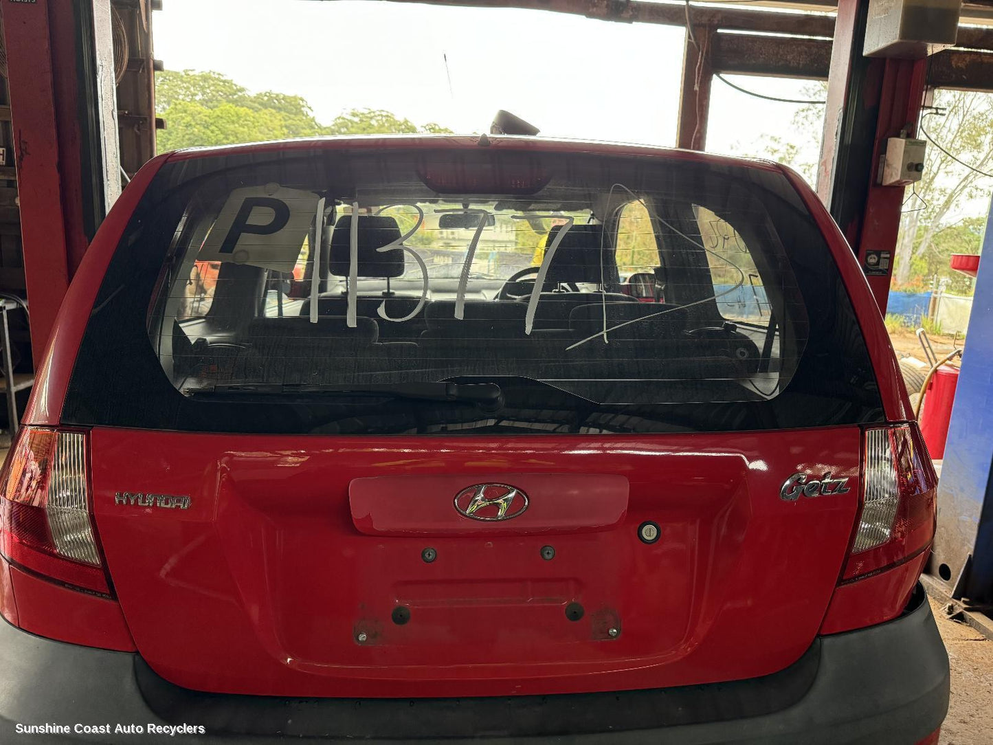2005-2011 Hyundai Getz Bootlid Tailgate