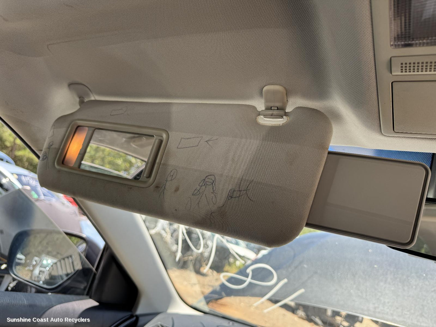 2011 Mazda Cx9 Sunvisor