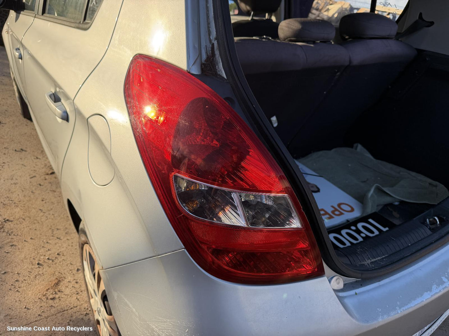 2010-2012 Hyundai I20 Left Taillight