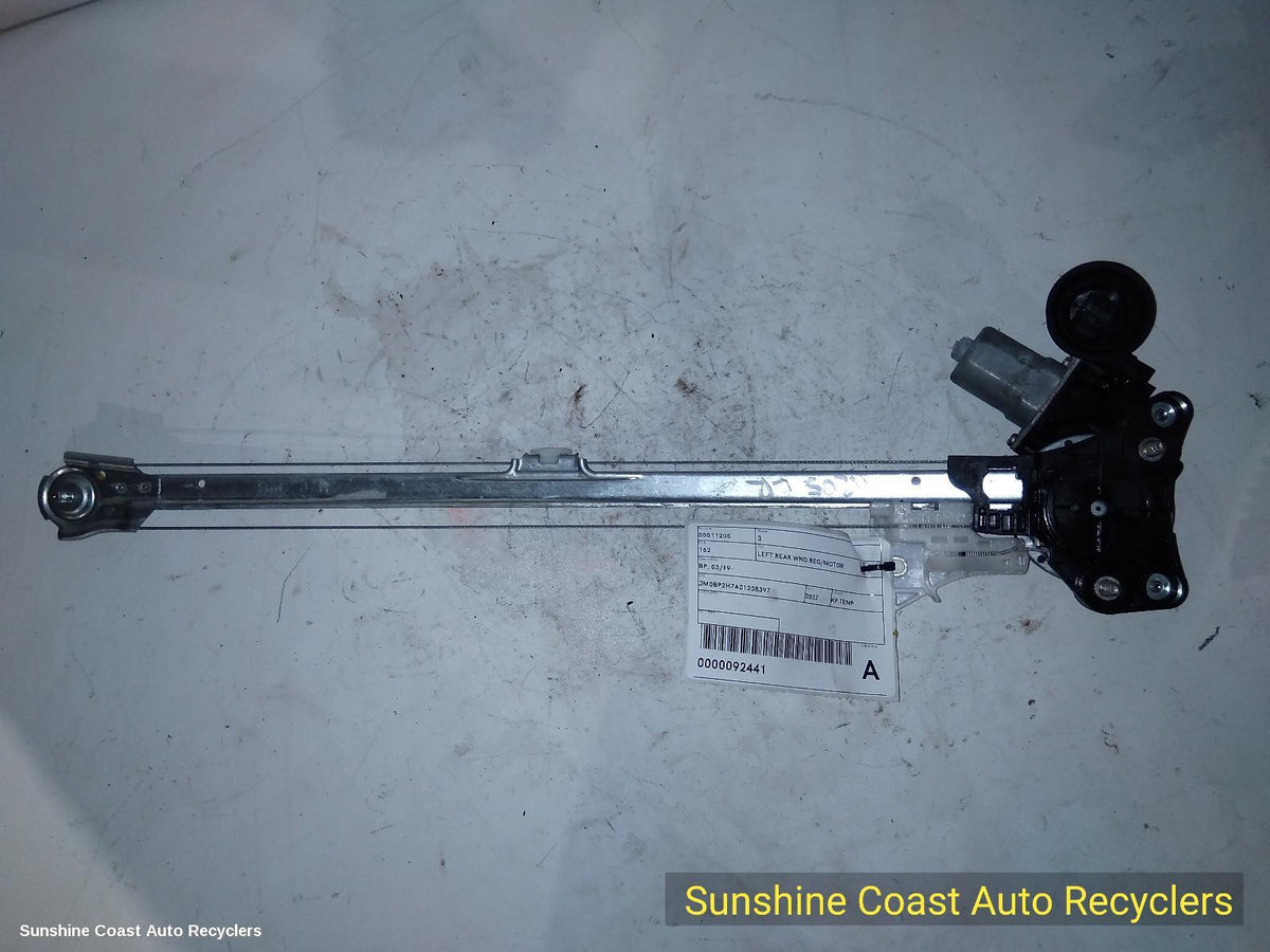 2019-2026 Mazda 3 Left Rear Wnd Reg Motor
