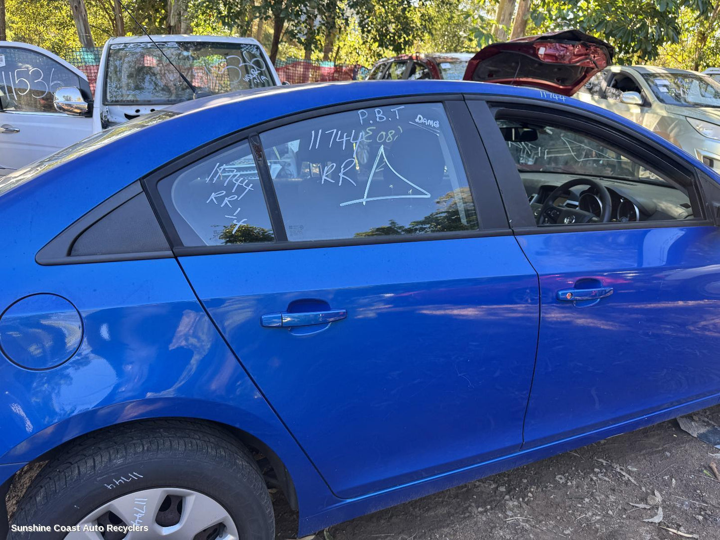 2011 Holden Cruze Right Rear Door Sliding