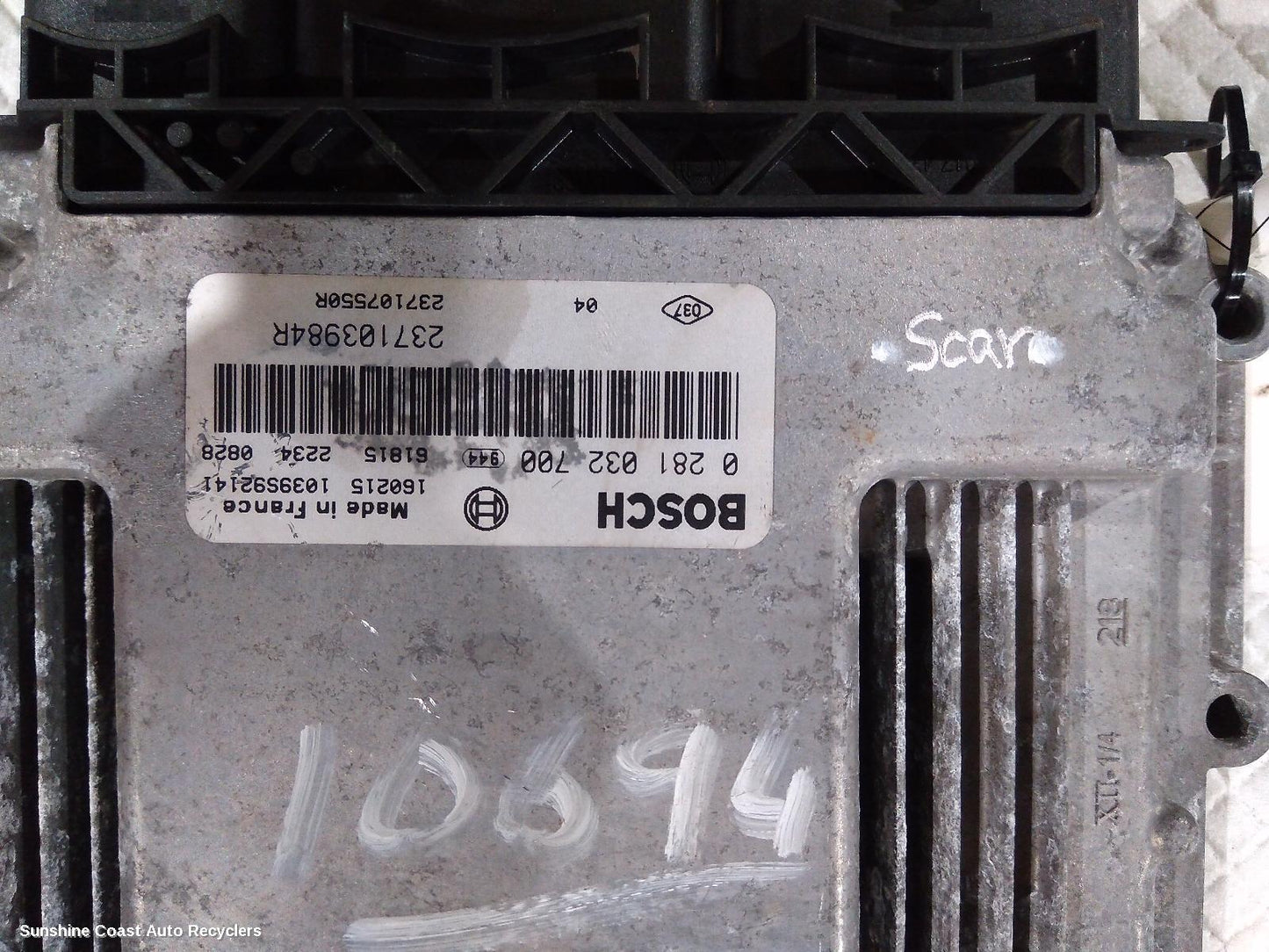 2016 Renault Trafic Ecu