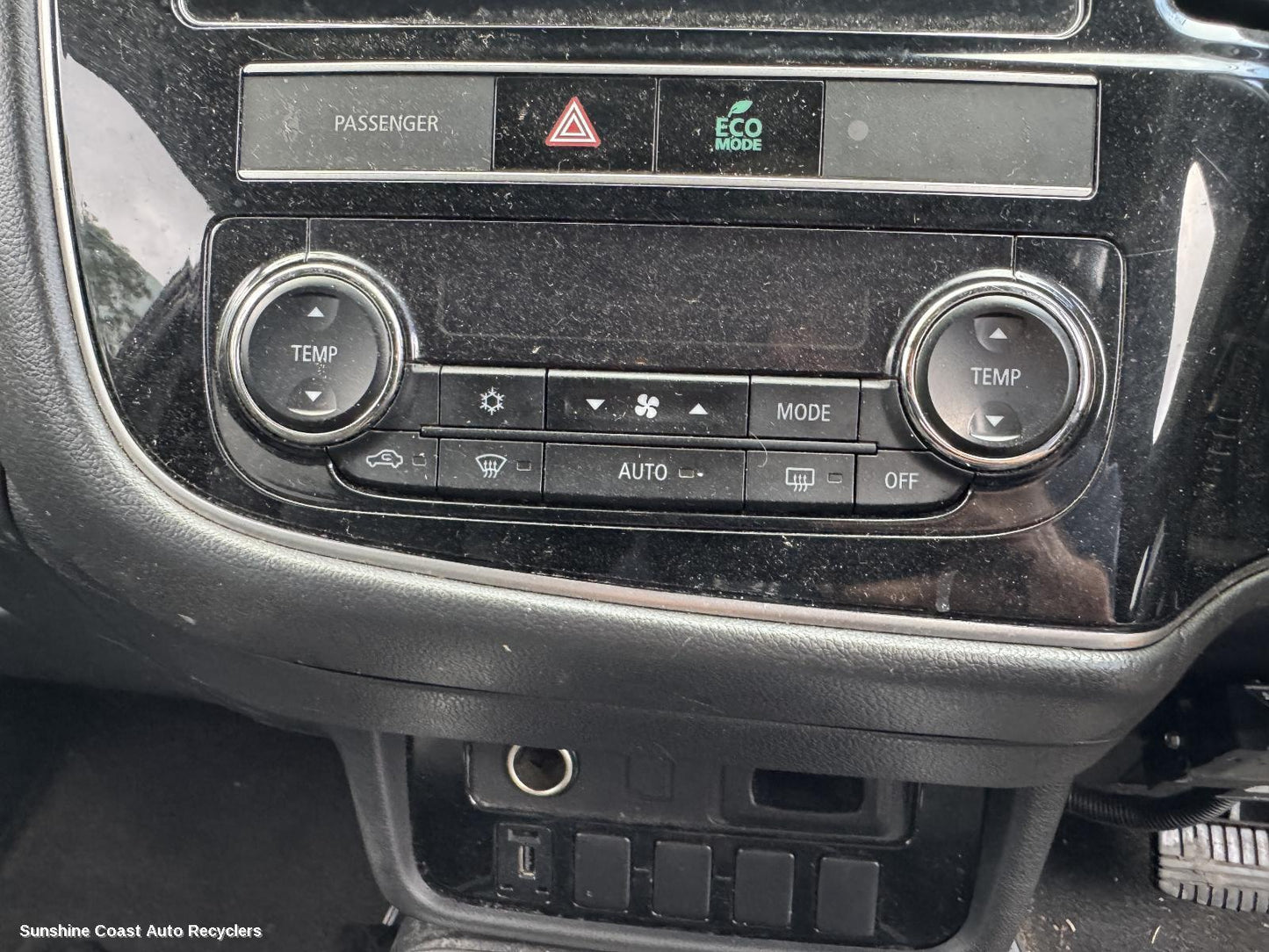 2018 Mitsubishi Outlander Heater Ac Controls