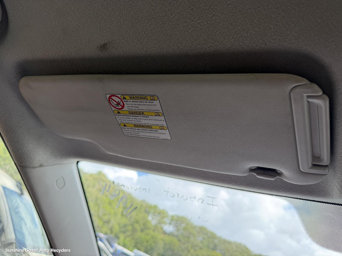 2009-2012 Mazda Cx7 Sunvisor