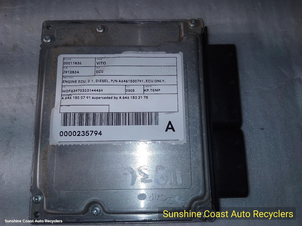 2004-2011 Mercedes Vito Ecu