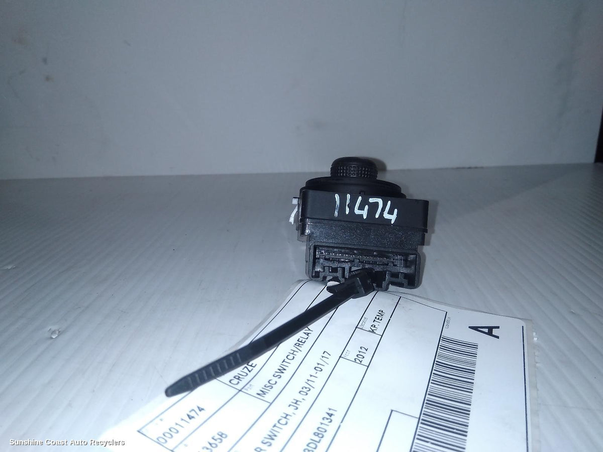 2011-2017 Holden Cruze Misc Switch Relay