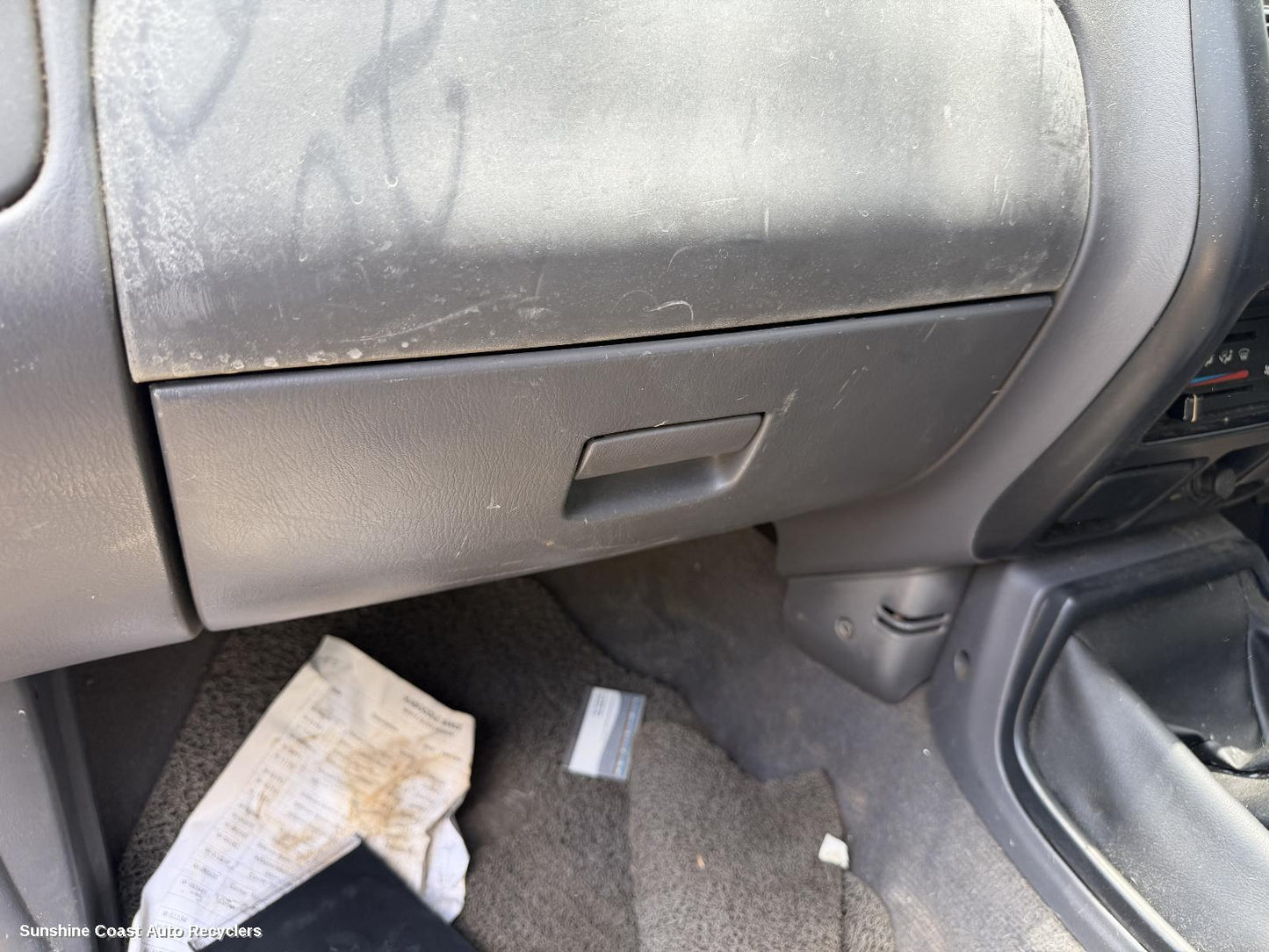 2001 Nissan Navara Glove Box