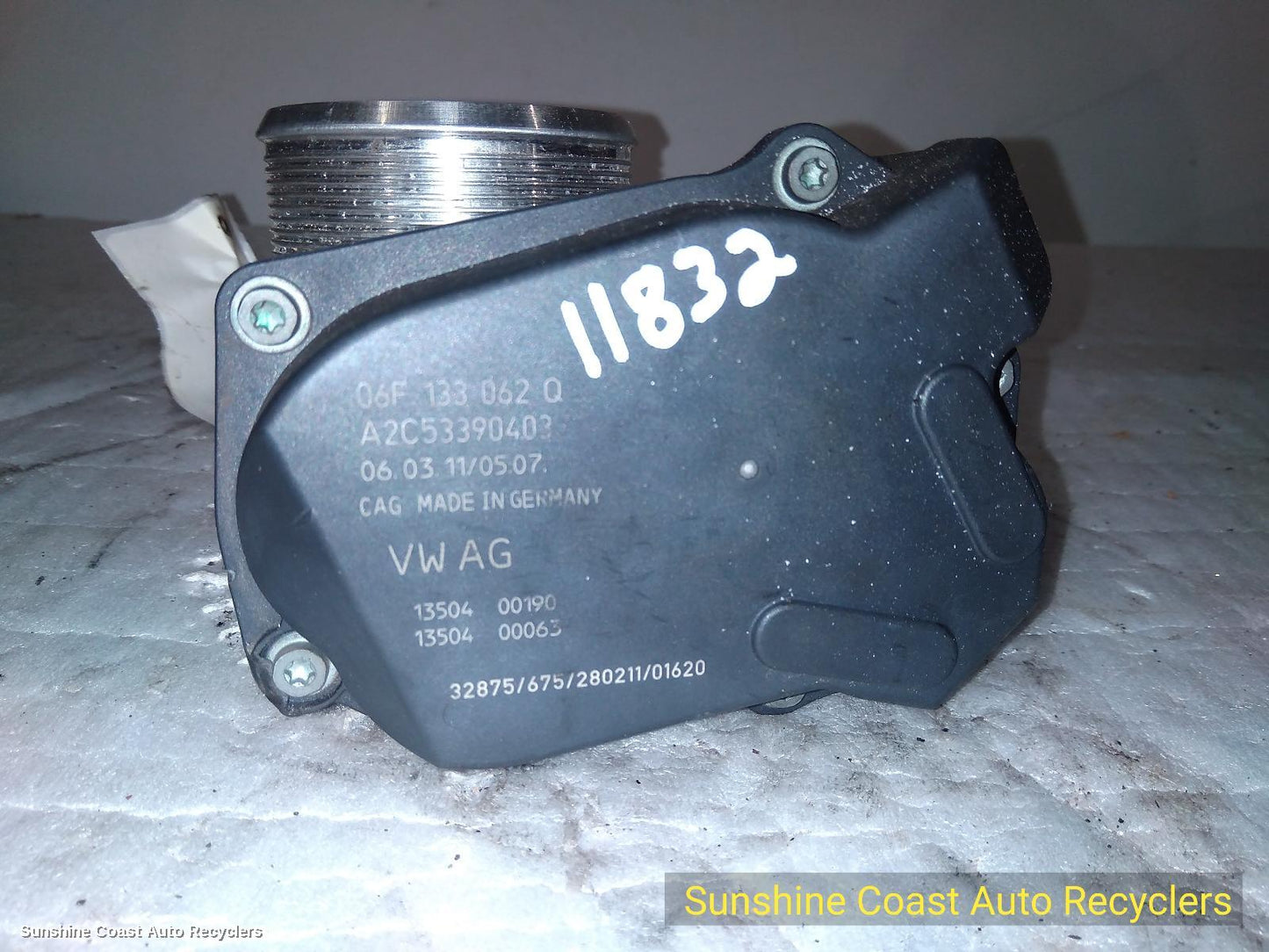 2011 Skoda Octavia Throttle Body
